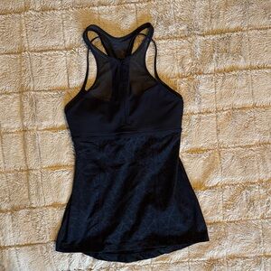 lululemon athletica Black Tank Top